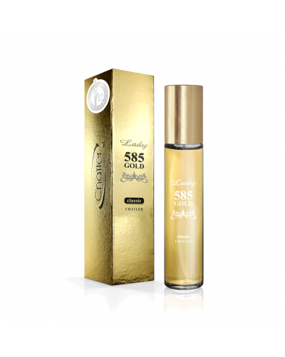 Chatler 585 Gold Lady - Eau de Parfum pour Femme 30 ml