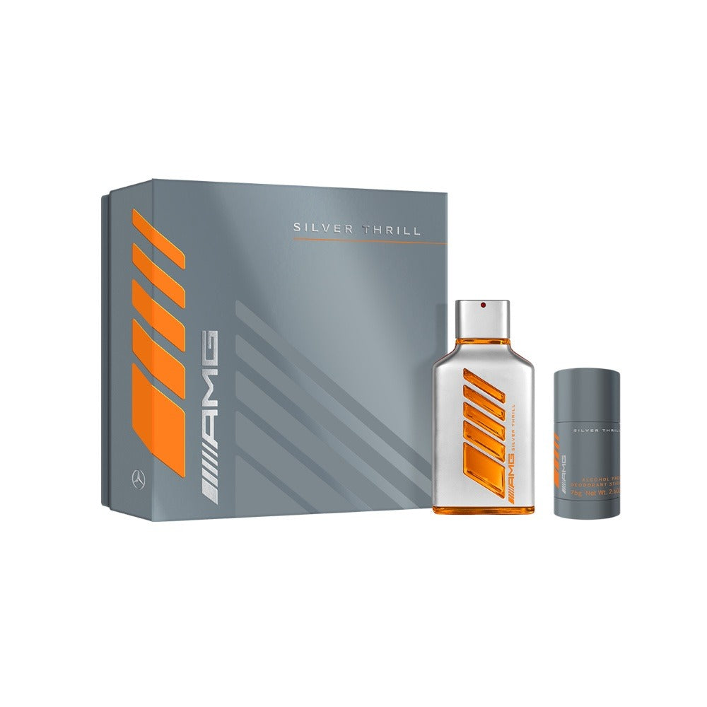 Coffret Mercedes-Benz AMG Silver Thrill Eau de Parfum