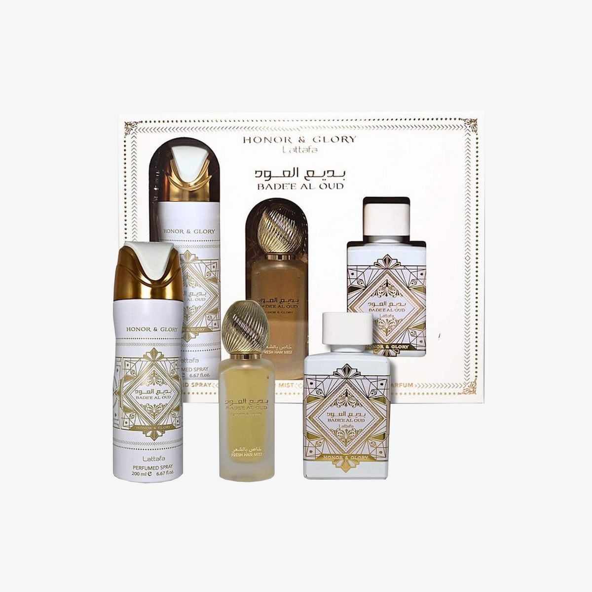 Coffret Lattafa Badee Al Oud Honor And Glory Set