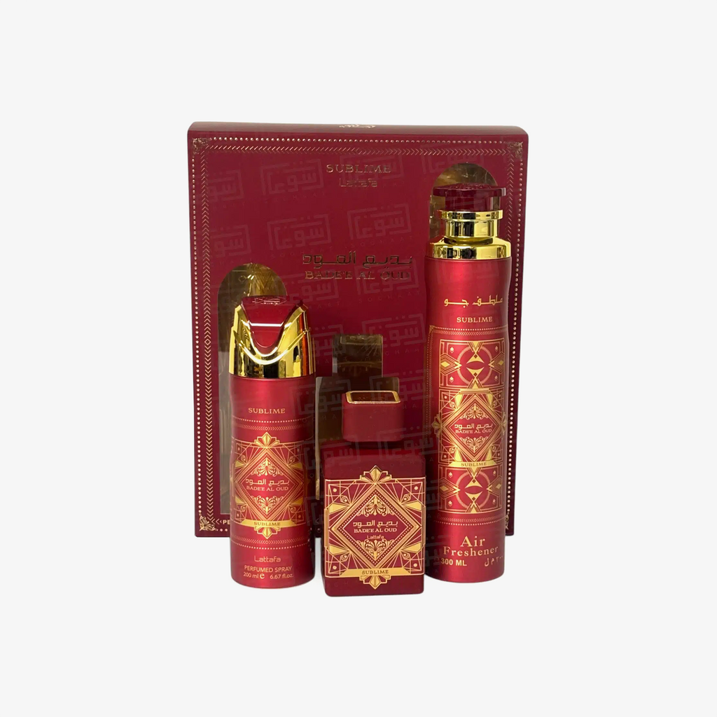 Coffret Lattafa Badee Al Oud Sublime Set