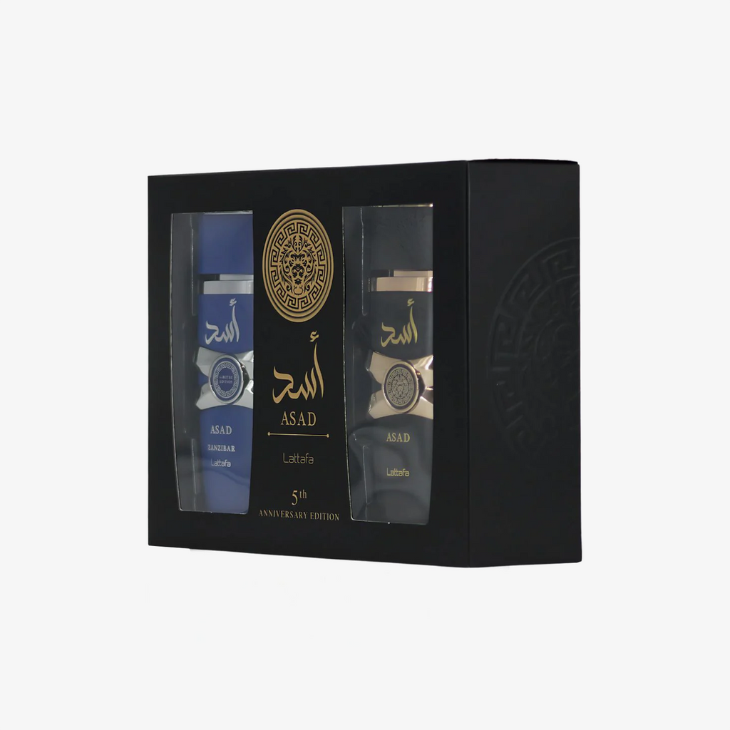 Coffret Lattafa Asad & Zanzibar Set
