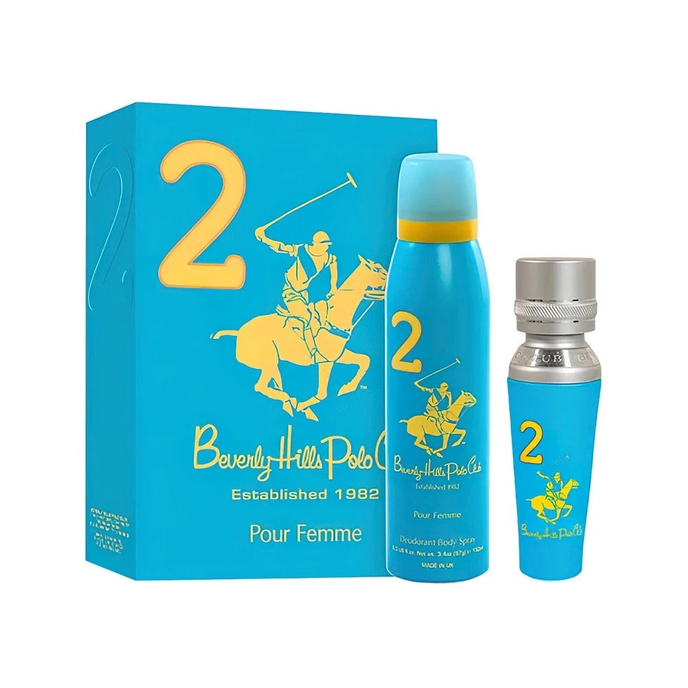 Coffret Beverly Hills Polo Club 2 Pour Femme Eau de Parfum
