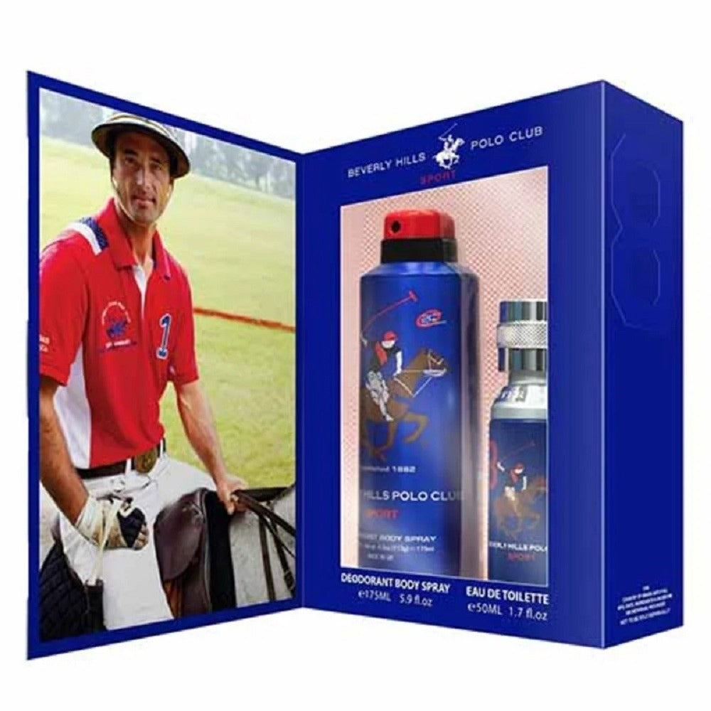 Coffret Beverly Hills Polo Club Sport 8 Eau de Toilette