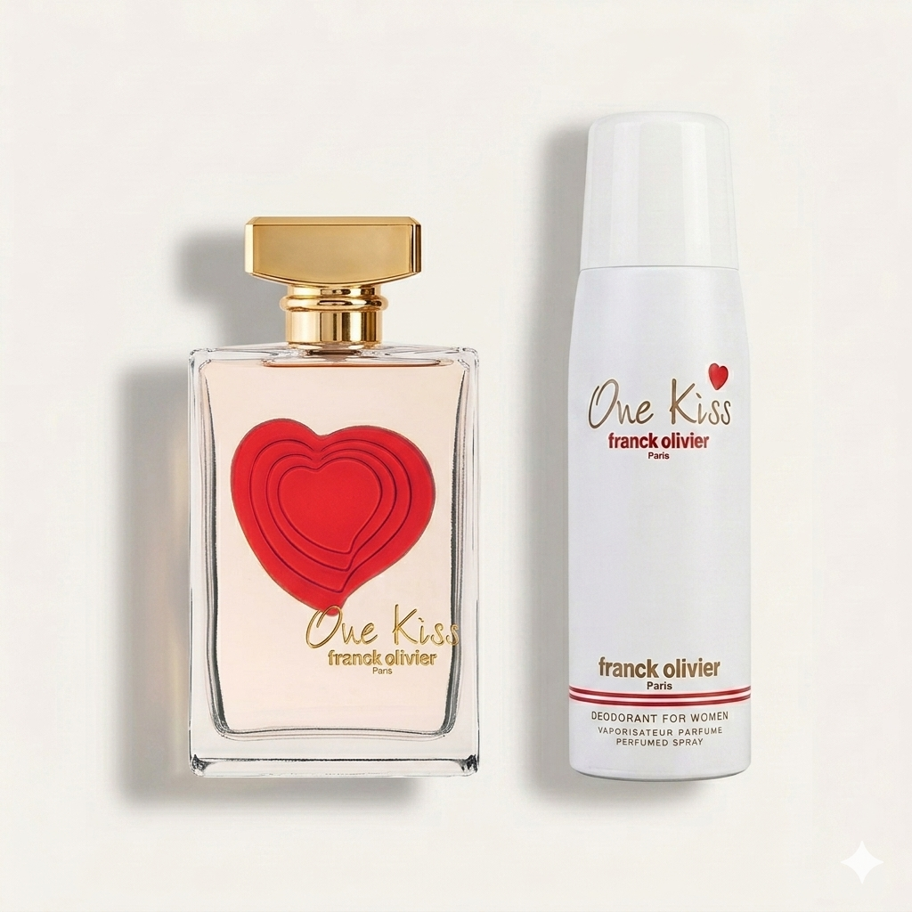 Coffret Duo Franck Olivier One Kiss Women Eau de Parfum + Déodorant