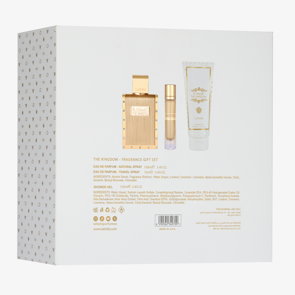 Coffret Lattafa The Kingdom