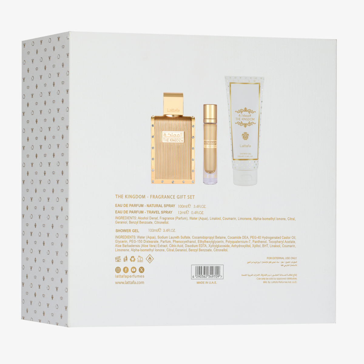 Coffret Lattafa The Kingdom