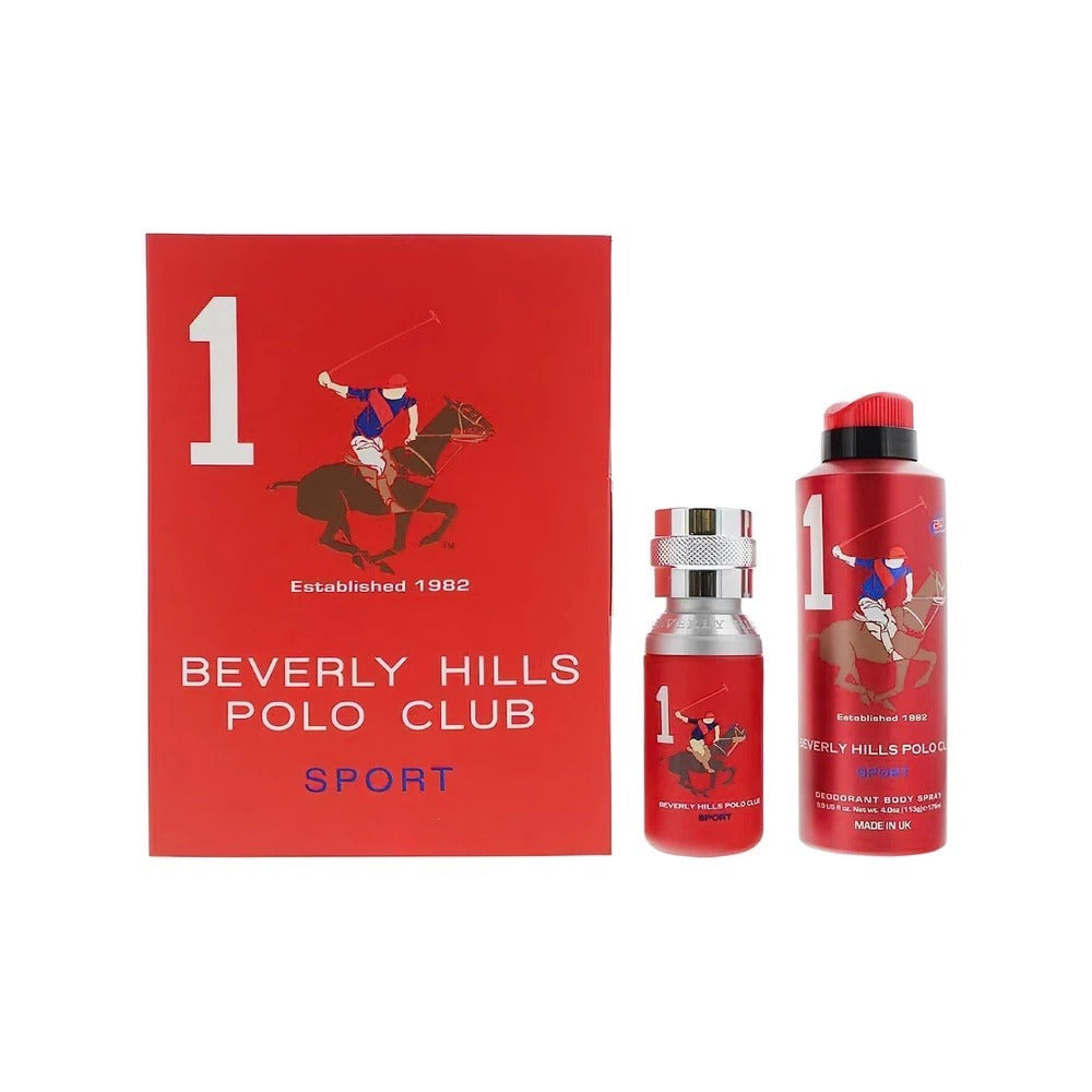 Coffret Beverly Hills Polo Club Sport 1 Eau de Toilette