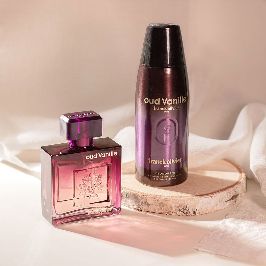 Coffret Duo Franck Olivier Oud Vanille Eau de Parfum + Déodorant