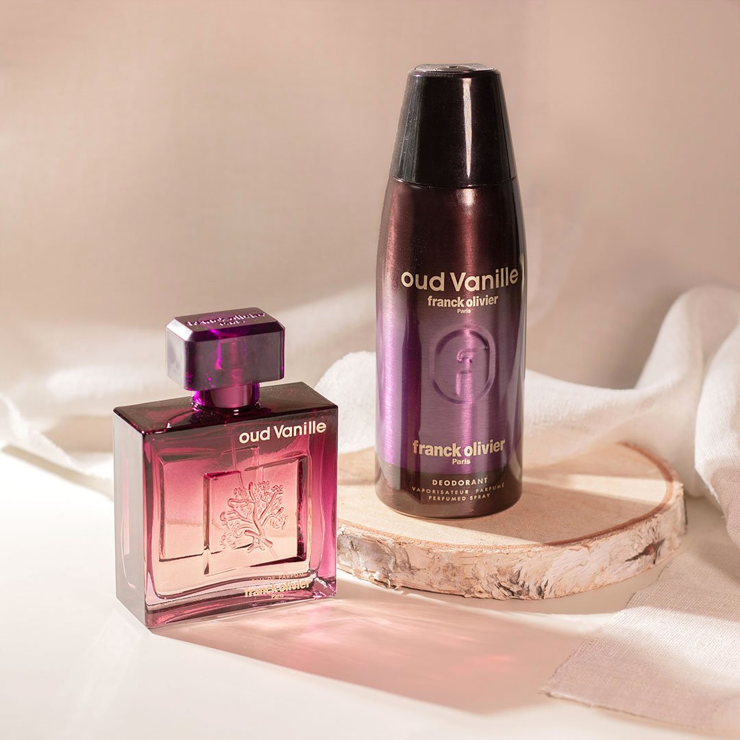 Coffret Duo Franck Olivier Oud Vanille Eau de Parfum + Déodorant