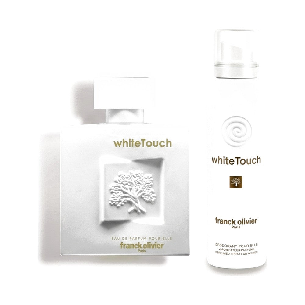 Coffret Duo Franck Olivier White Touch Women Eau de Parfum + Déodorant