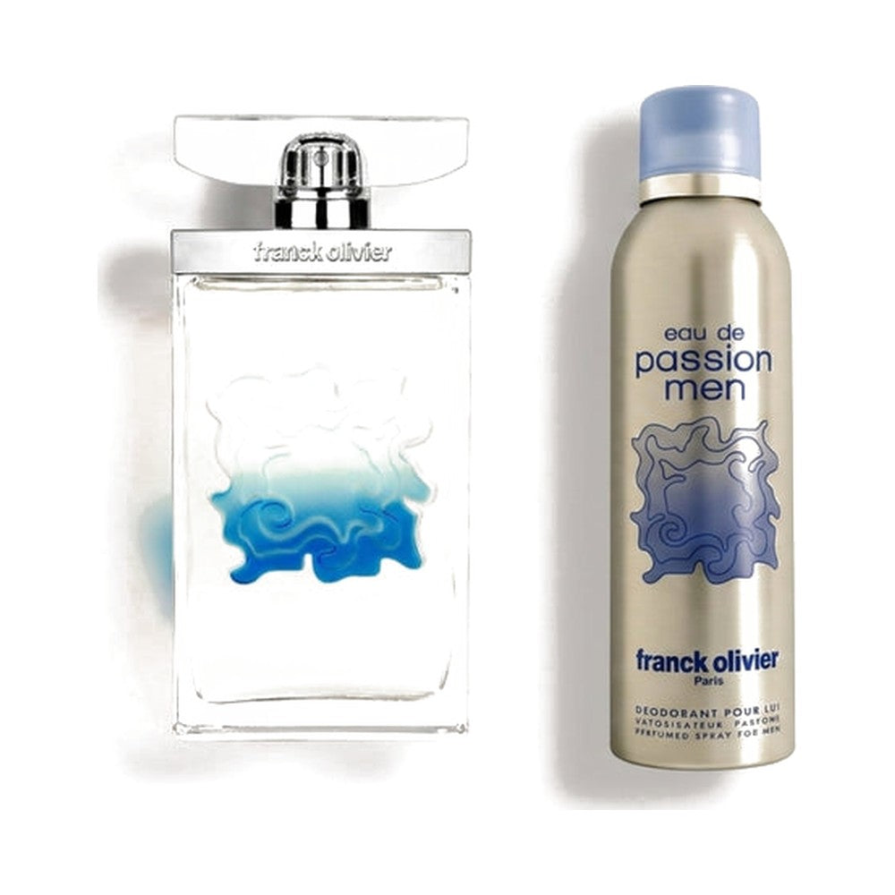 Coffret Duo Franck Olivier Eau de Passion Men Eau de Toilette + Déodorant