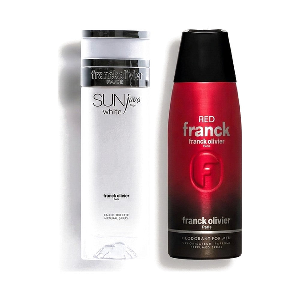 Coffret Duo Franck Olivier Sun Java White Men Eau de Toilette + Déodorant