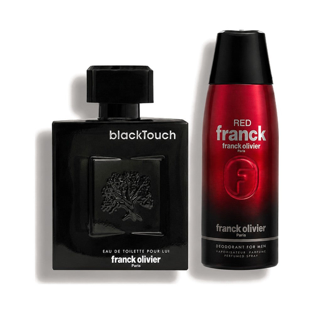 Coffret Duo Franck Olivier Black Touch Eau de Toilette + Déodorant