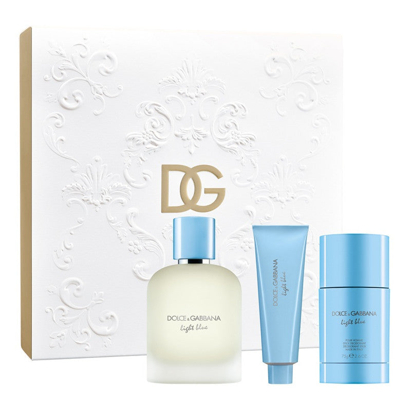 Coffret Dolce & Gabbana Light Blue Pour Homme Eau de Toilette
