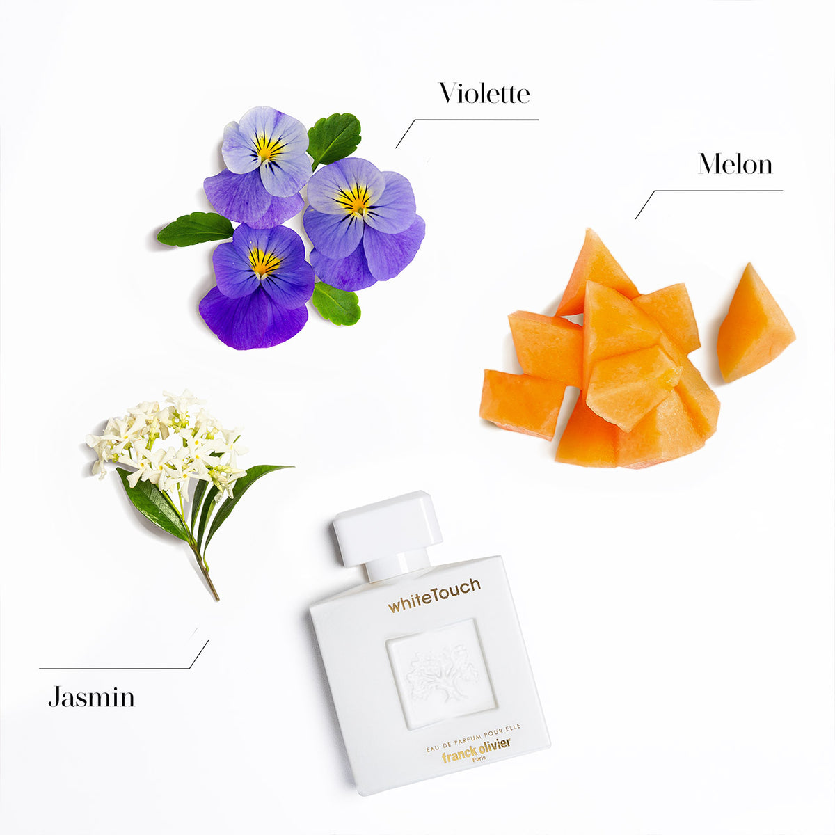 Coffret Duo Franck Olivier White Touch Women Eau de Parfum + Déodorant